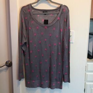 Torrid size 2 flamingo sweater